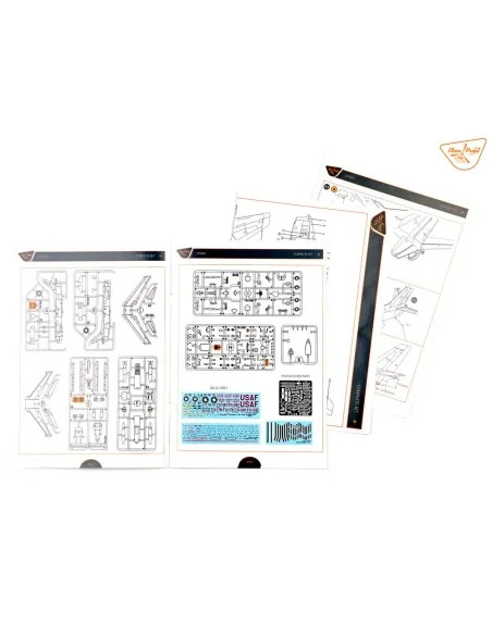 F-86A in Korea early variants, 1/72 - Clear Prop Models CP72055