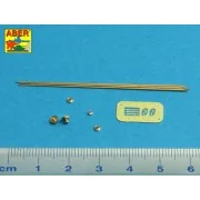 German 2m aerials with rings x 3 - Aber Models R-42 German 2m aerials with rings x 3 - Aber Models R-42