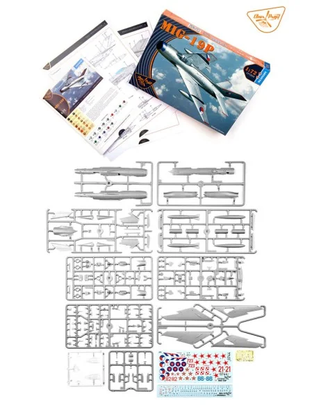 MiG-19P, 1/72 - Clear Prop Models CP72056
