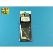 German 2m aerials with rings x 3 - Aber Models R-42