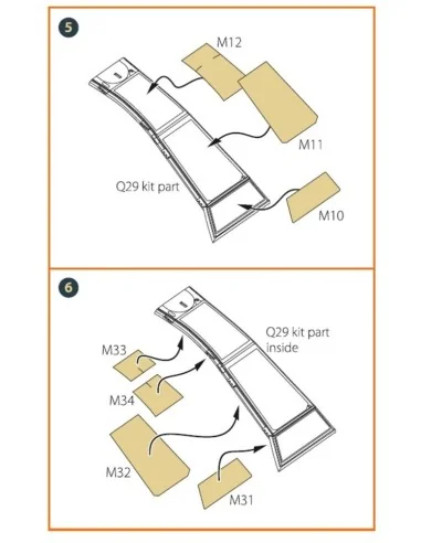 AH-64D/E Apache painting mask for TAKOM kit, 1/35 - Clear Prop Acce...