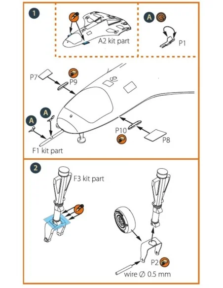 [NO_DESC] TB.2 PE parts for CP kit, 1/35 - Clear Prop Accessories C...