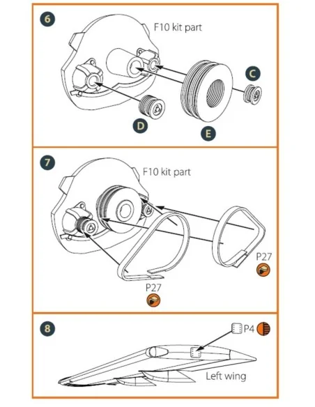 TB.2 PE parts for CP kit, 1/35 - Clear Prop Accessories CPA35006
