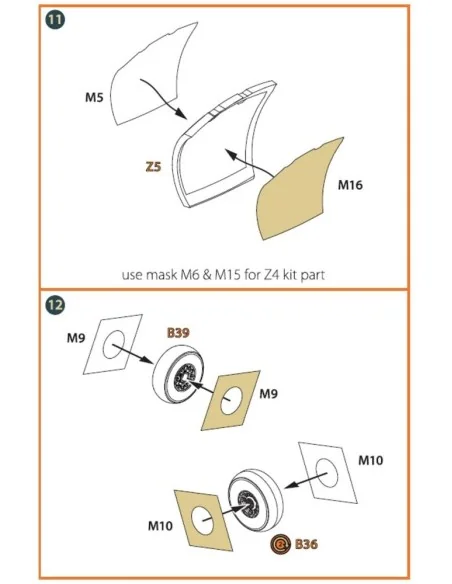 OV-1 A/JOV-1A Mohawk PE parts and painting mask for CP kits, 1/144 ...