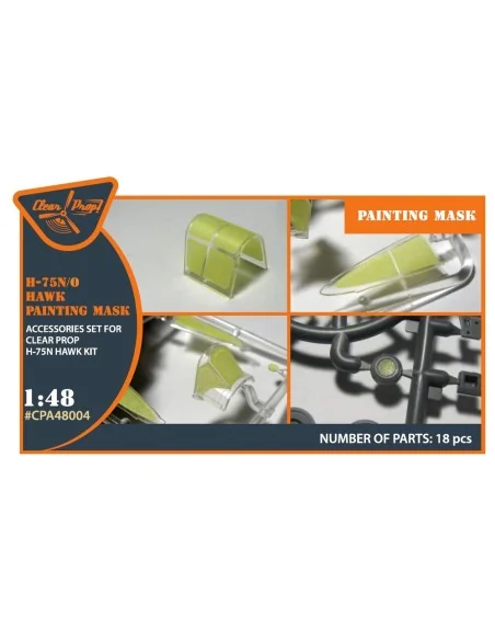 Hawk H-75 N/O for CP kit painting mask for CP kits CP4803/CP4804, 1...
