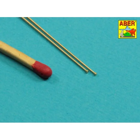 Set of 2 NATO antennas with mount bases - Aber Models R-44