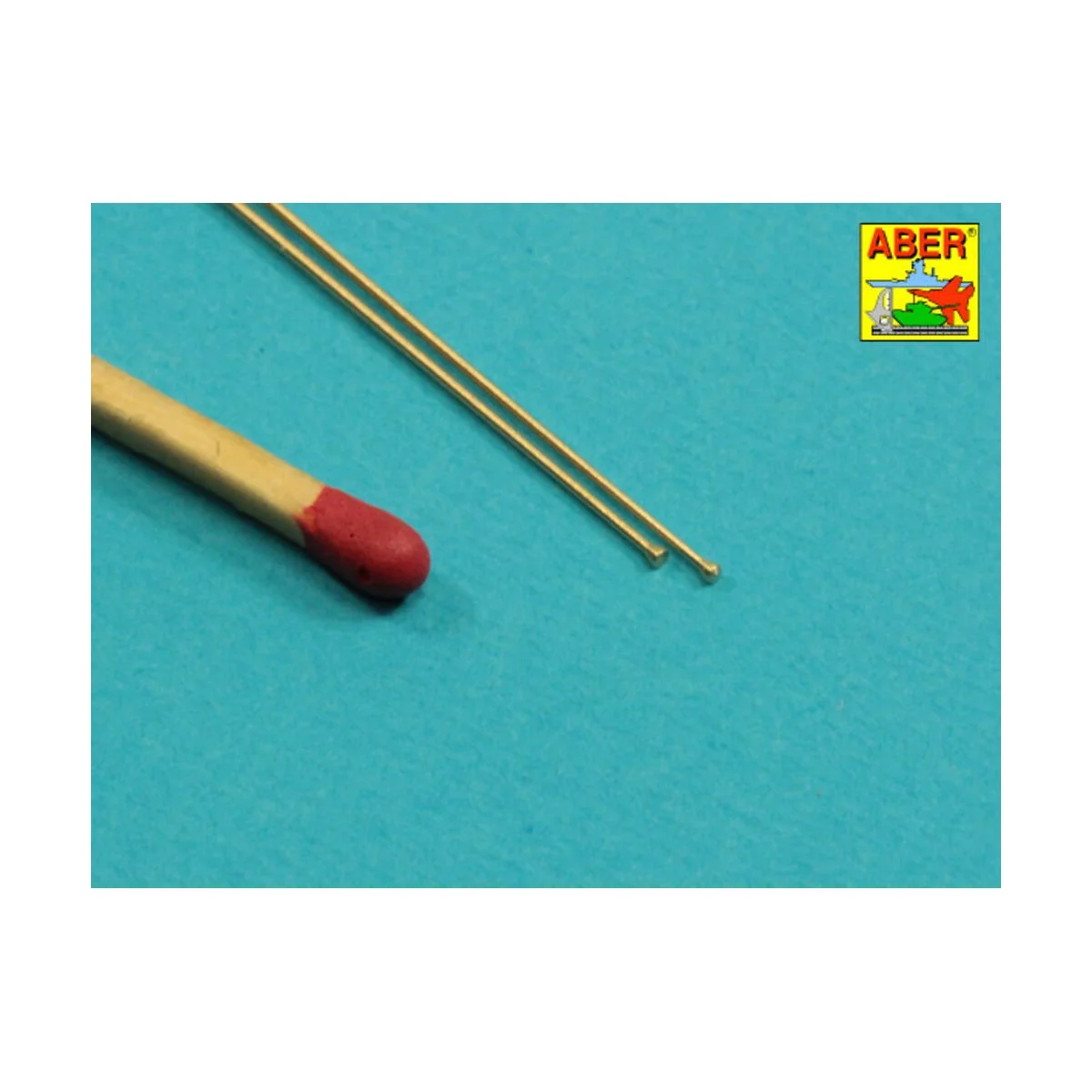 Set of 2 NATO antennas with mount bases - Aber Models R-44