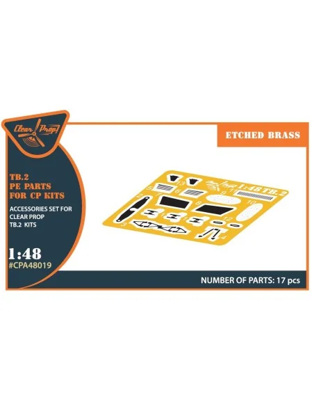 TB.2 PE parts for CP kits, 1/48 - Clear Prop Accessories CPA48019