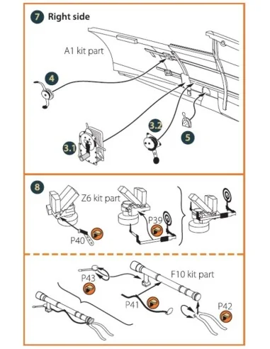 I-16 type 5 INTERIOR PE parts for CP kits, 1/48 - Clear Prop Access...