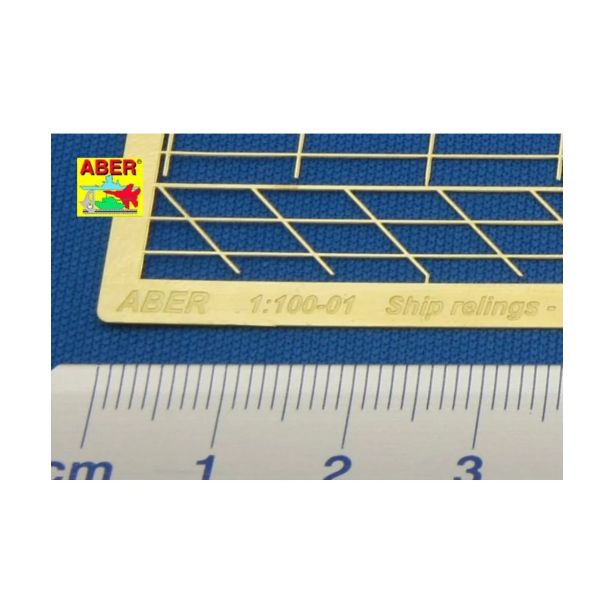 Railing 3 bar, horizontal - Aber Models RE-100-01