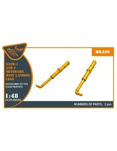[NO_DESC] XA2D-1, A2D-1 Skyshark main landing legs for CP kits, 1/4...