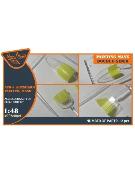 [NO_DESC] A2D-1 Skyshark double-sided painting mask for CP kits, 1/...