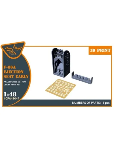 F-86A Ejection seat early for CP kits, 1/48 - Clear Prop Accessorie...