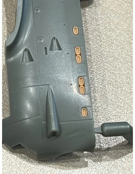 Morane-Saulnier exhausts for Dora Wings kit, 1/48 - Clear Prop Acce...