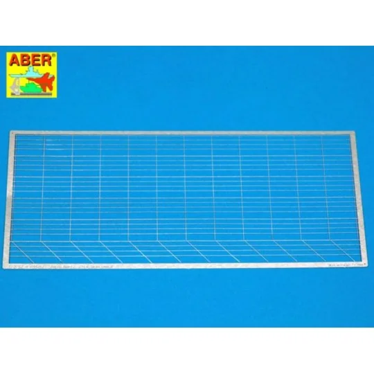 Railing four horizontal bars, 1/100 - Aber Models RE-100-04