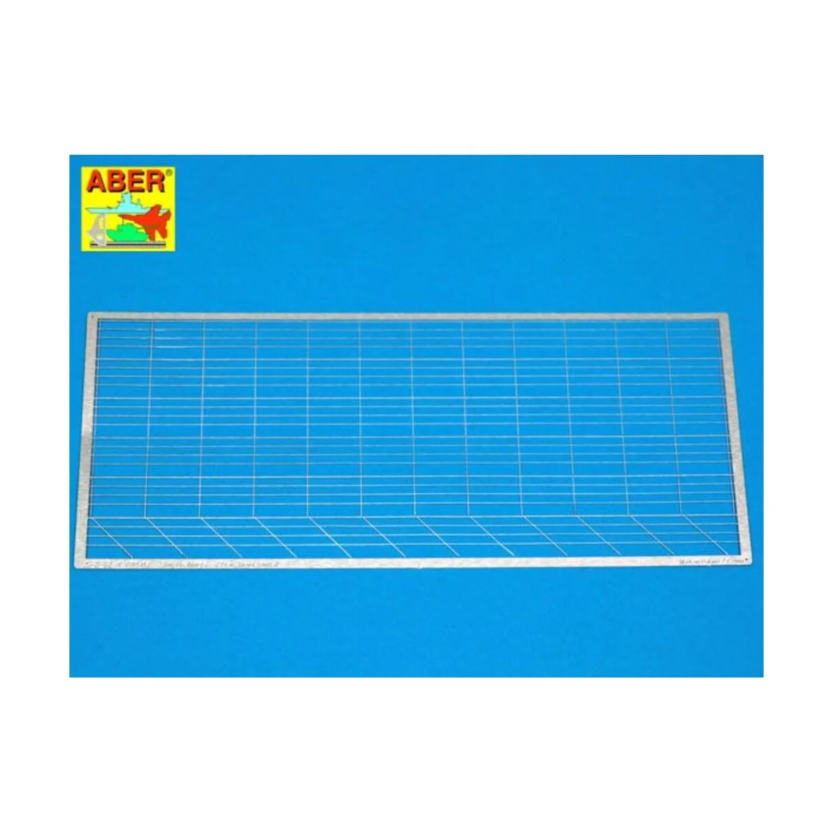 Railing four horizontal bars, 1/100 - Aber Models RE-100-04