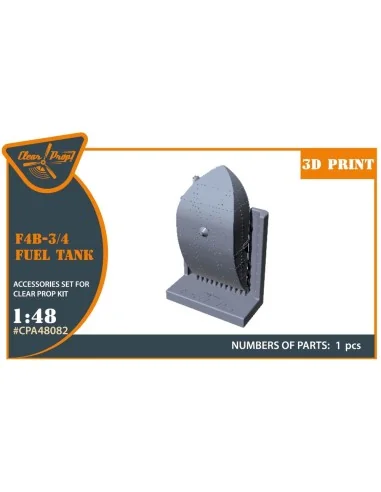 F4B Fuel Tank for CP kits, 1/48 - Clear Prop Accessories CPA48082