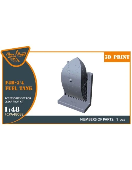 F4B Fuel Tank for CP kits, 1/48 - Clear Prop Accessories CPA48082