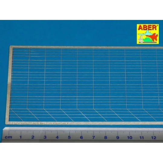 Railing four horizontal bars, 1/100 - Aber Models RE-100-04