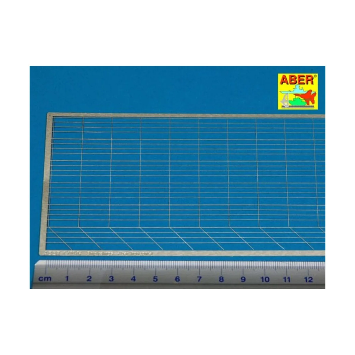 Railing four horizontal bars, 1/100 - Aber Models RE-100-04