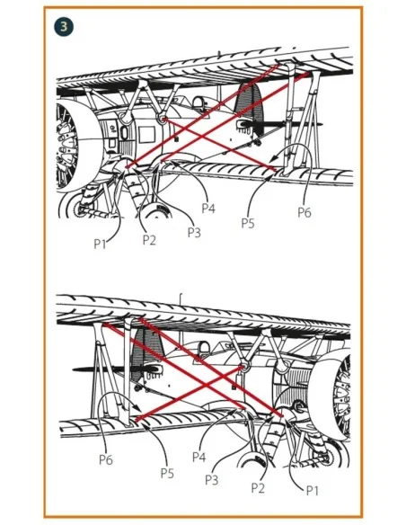 [NO_DESC] F4B-3/4 Strubs for CP kits, 1/48 - Clear Prop Accessories...