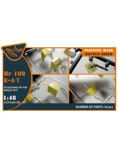 [NO_DESC] Bf-109E-4/7 double-sided painting mask for Wingsy Kits, 1...