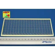 Ships railing -five horizontal bars - Aber Models RE-150-02