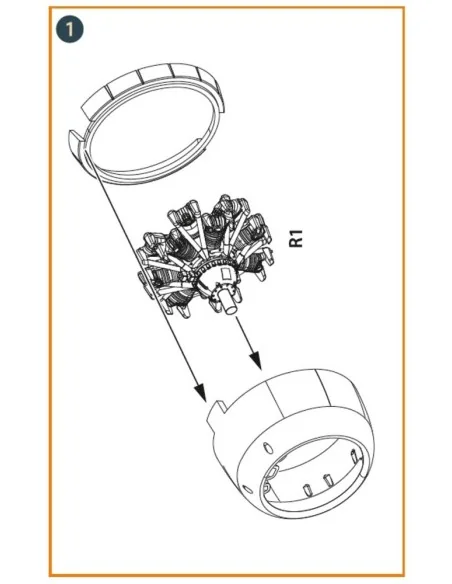 [NO_DESC] D3A2 VAL engine for Wingsy Kits, 1/48 - Clear Prop Access...