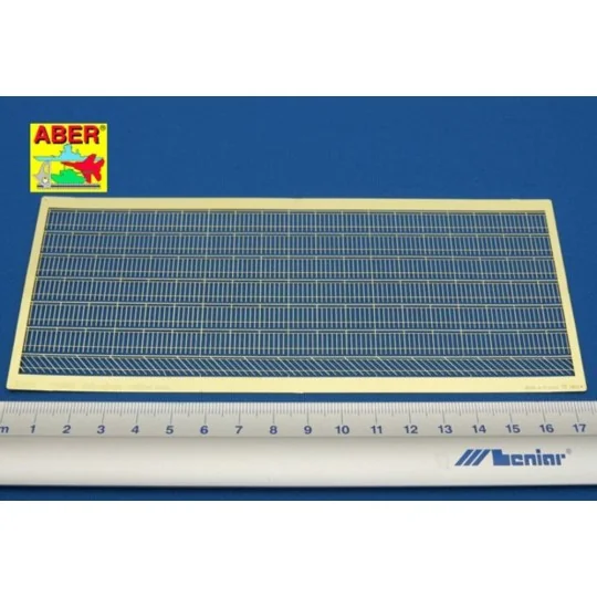 Ships railing -vertical bars, 1/150 - Aber Models RE-150-03 Ships railing -vertical bars, 1/150 - Aber Models RE-150-03