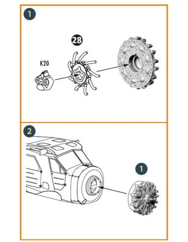 [NO_DESC] DHC-2 Beaver Engine for Dora Wings, 1/48 - Clear Prop Acc...