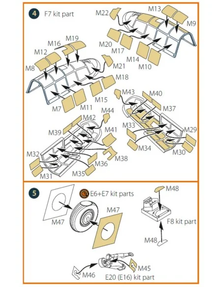 [NO_DESC] Zero A6M2b Model 21 double-sided painting mask for Academ...