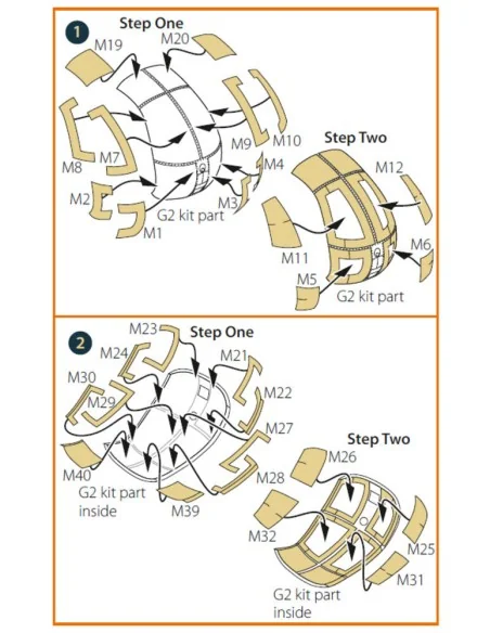 [NO_DESC] MH-6/AH-6J double-sided painting mask for ICM, 1/48 - Cle...