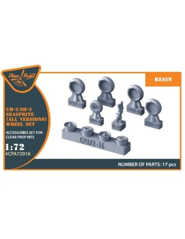UH-2 A/B SEASPRITE (all versions) wheel set for CP kits CP72002/CP7...