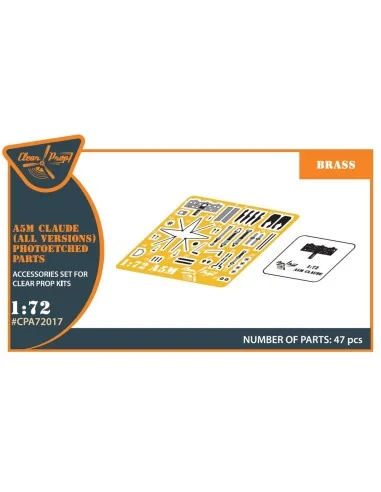 A5M Claude (all versions) PE parts for CP kits CP720016/CP72008/CP7...