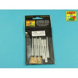 Main Armament for US battleship Iova or Missouri 406mm x9, 127mm x2...