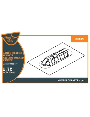 [NO_DESC] A5M Claude (early version) vacuum formed canopy for CP ki...