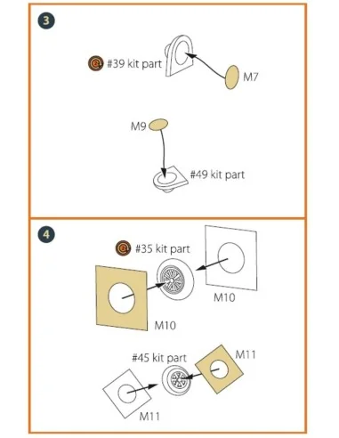 F-104G painting mask for REVELL kit, 1/72 - Clear Prop Accessories ...