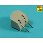 Main Armament for US battleship Iova or Missouri 406mm x9, 127mm x2...