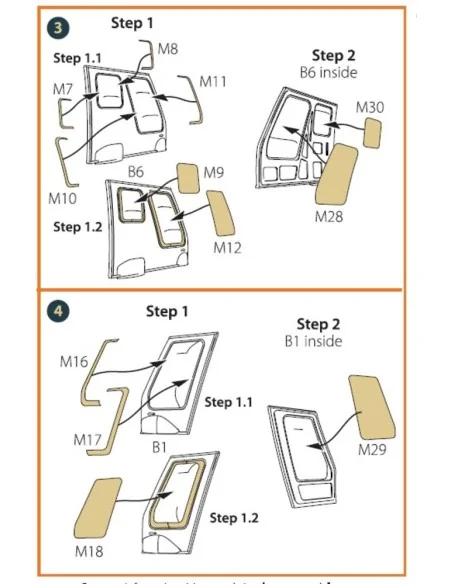 UH-2 A/B SEASPRITE for CP kit painting mask for CP kit CP72002, 1/7...