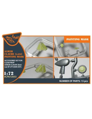 A5M2b Claude (late version) painting mask for CP kit CP72009, 1/72 ...