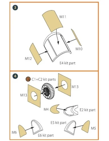[NO_DESC] La-5 (early version) painting mask for CP kit CP72014, 1/...