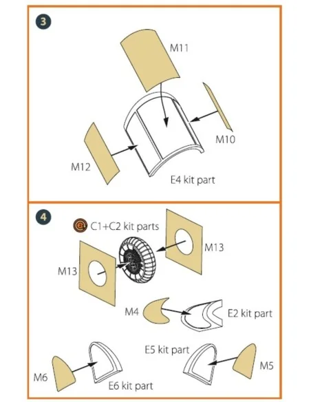 [NO_DESC] La-5 (early version) painting mask for CP kit CP72014, 1/...