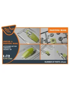 Jaguar A painting mask for Hobby Boss kit, 1/72 - Clear Prop Access... 2