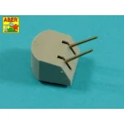 Main Armament for US battleship Iova or Missouri 406mm x9, 127mm x2...