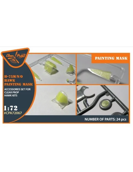 Hawk H-75 M/N/O painting mask for CP kits CP72021/CP72022/CP72029, ...