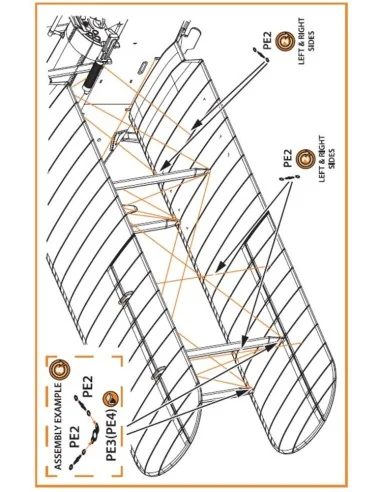 Wire Turnbuckles and ports PE set for CP kits DH.9a/R-1/MR-1, 1/72 ...