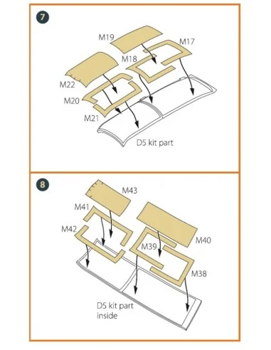 OV-10 A/D Bronko double-sided painting mask for ICM kits, 1/72 - Cl...