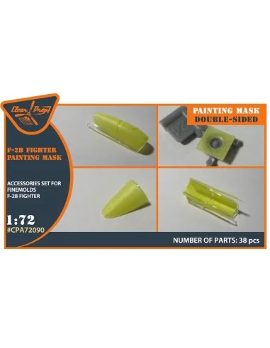 F-2B Fighter double-sided painting mask for Finemolds kits, 1/72 - ...