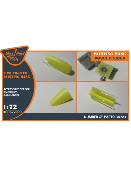 F-2B Fighter double-sided painting mask for Finemolds kits, 1/72 - ...