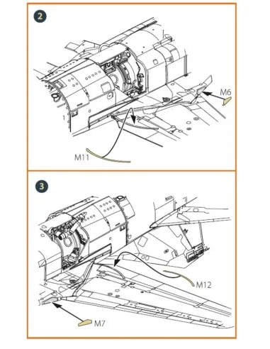 MiG-23ML, MLD, P, MLAE Exterior painting mask for CP kits, 1/72 - C...